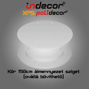 K-150-Z 150cm XPS Kör álmennyezet sziget
