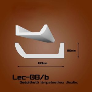 Lec-08B Oldalfali spot világítás díszléc