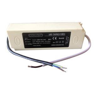150 Watt, 12,5 Amper kültéri szerelhető vízvédett LED tápegység