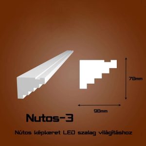 Nútos képkeret - lépcsős