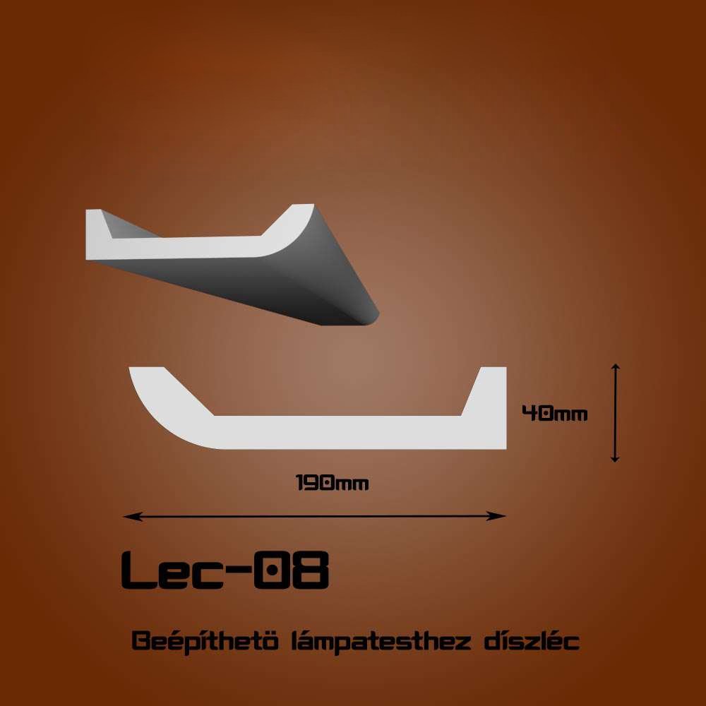 Lec-08 Oldalfali spot világítás díszléc