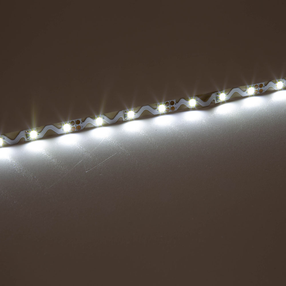 2835-60 Beltéri Cikk-cakk hajlítható hideg fehér SMD LED szalag