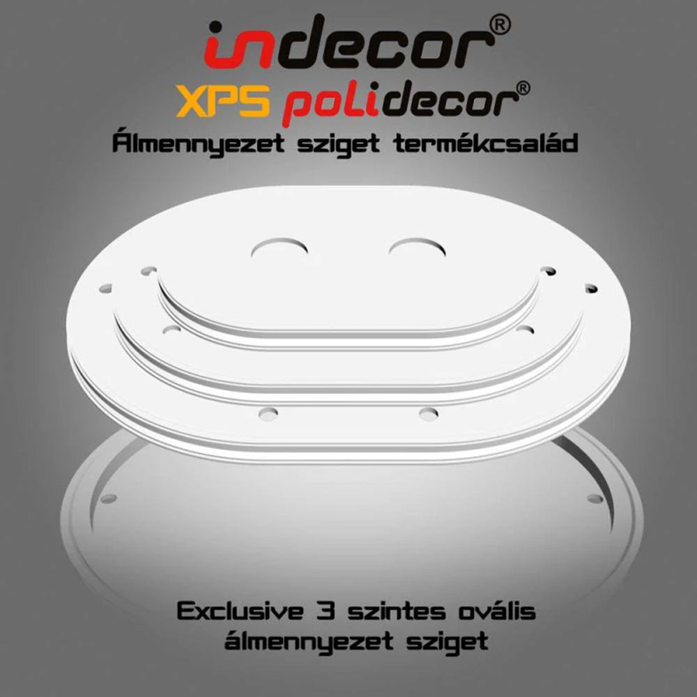 3L-O-150 XPS Ovális álmennyezet sziget