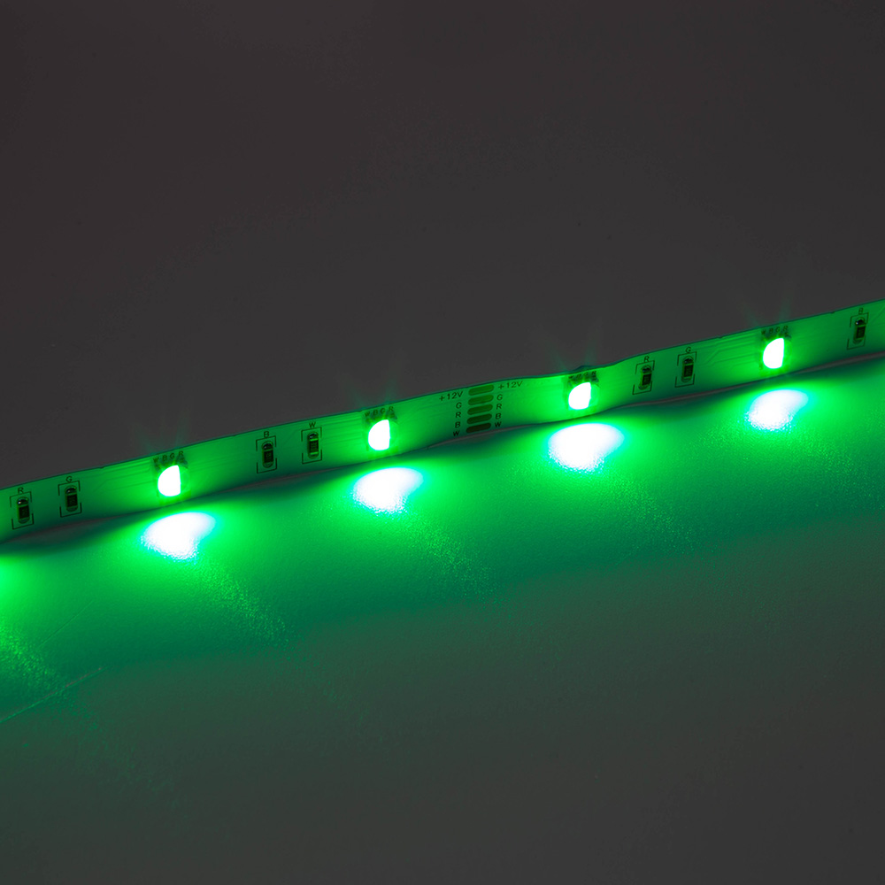 5050-30 Beltéri RGB-W színváltós+meleg fehér SMD LED szalag zöld