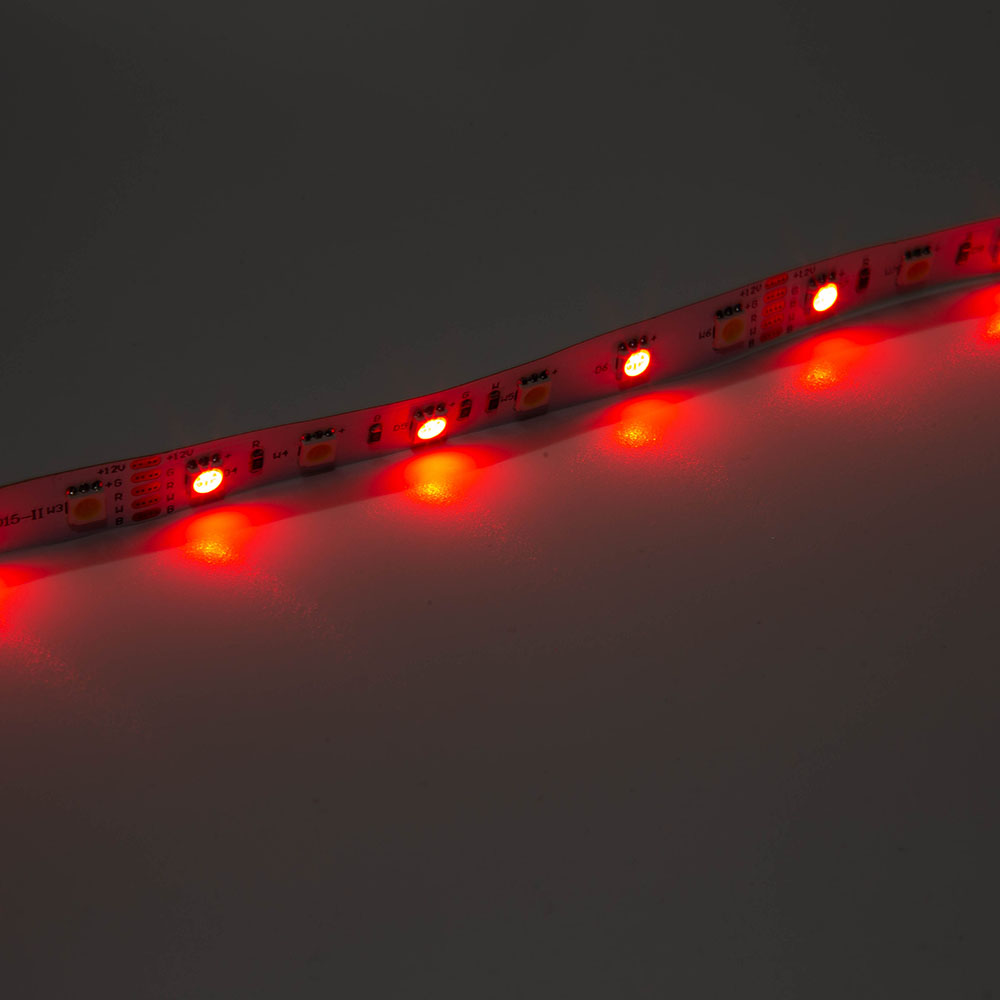 5050-60 Beltéri RGB-W színváltós+meleg fehér SMD LED szalag piros