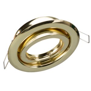 Goldlight billenthető spot keret arany