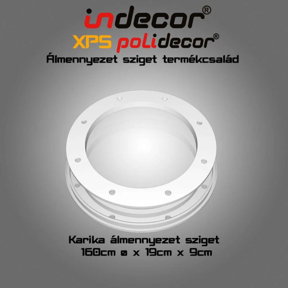 K-160 160cm-es XPS Karika álmennyezet sziget