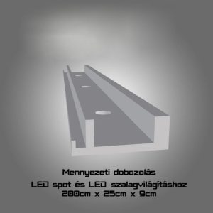 MD-2-25 XPS Mennyezeti dobozolás