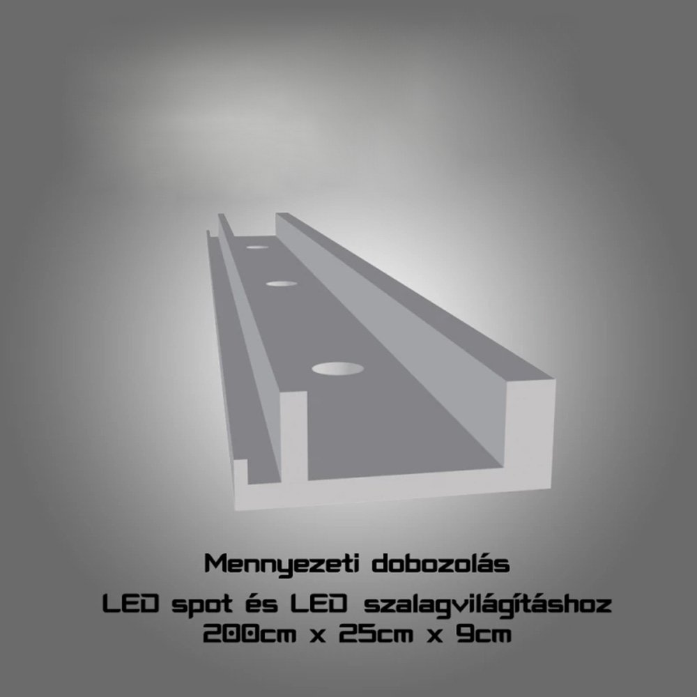 MD-2-25 XPS Mennyezeti dobozolás