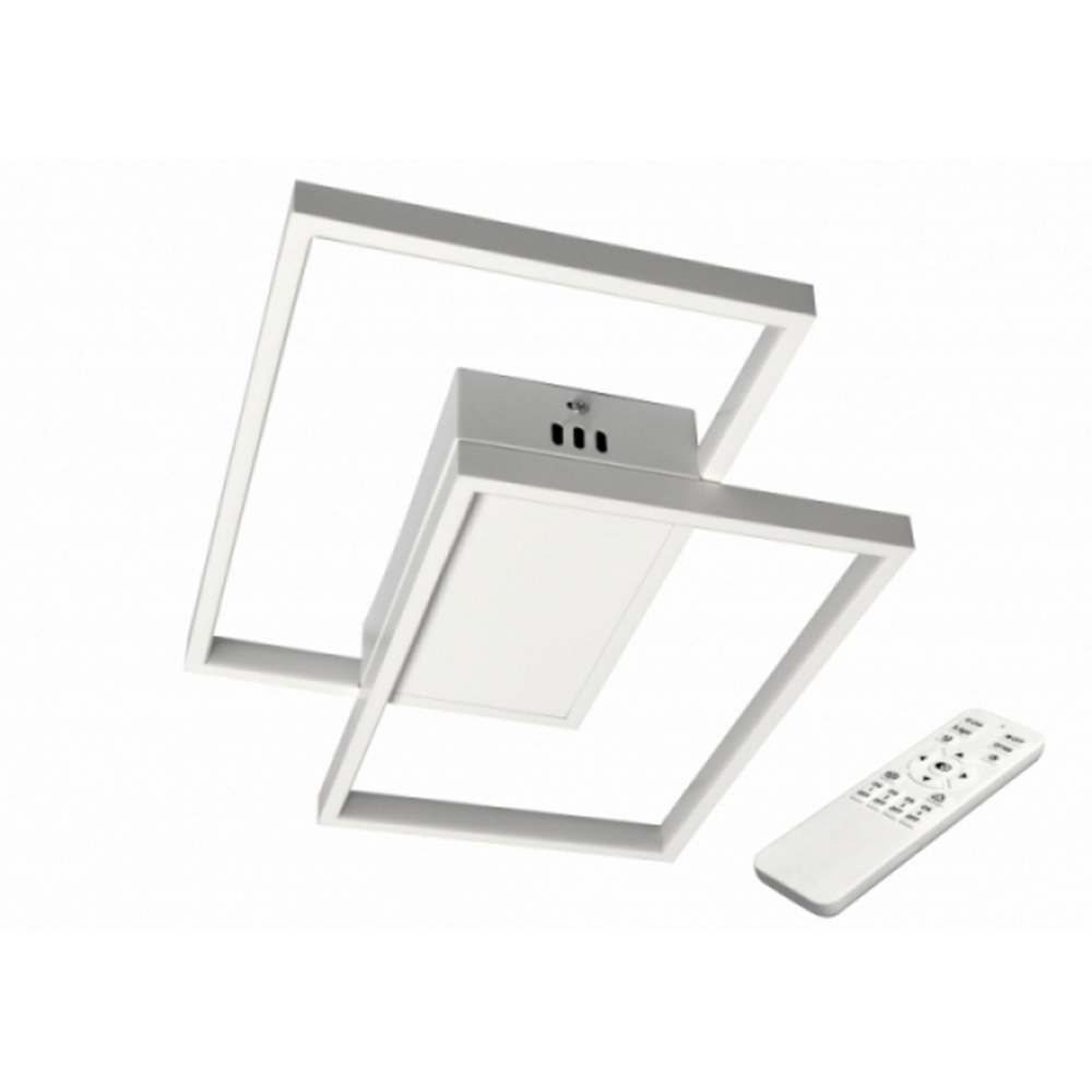 Modern Polaris 45W-os 42x30 cm LED távirányítós mennyezeti lámpa-Több színben - Image 2